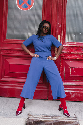 Jumpsuit STAINE HALFSLEEVE